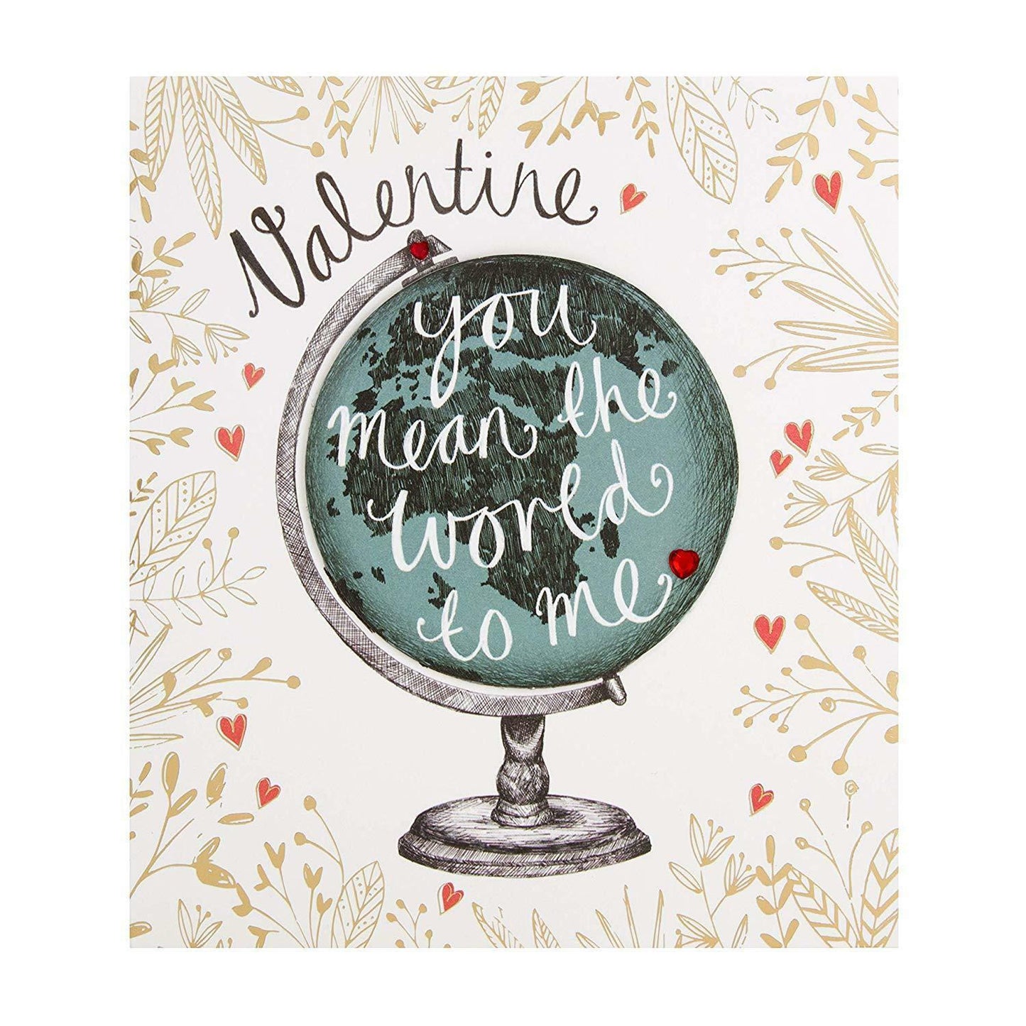 Hallmark Valentine's Day Card 'You Mean The World'