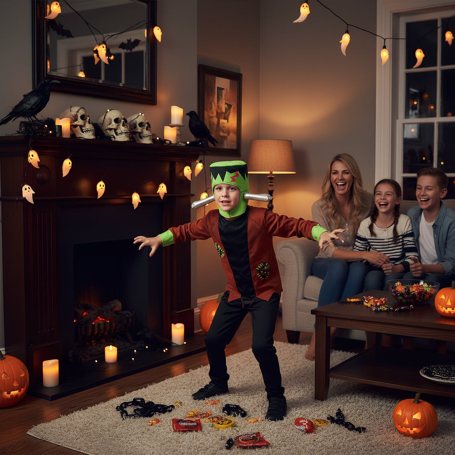 Children's Monster Costume For 7-9 Years