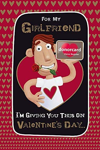 For My Girlfriend Valentine's Day Humour Card