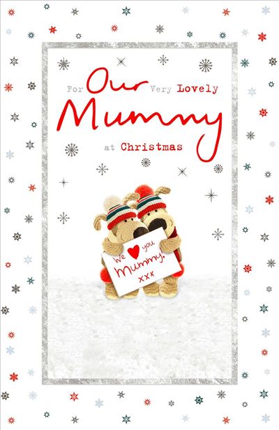 For Our Very Lovely Mummy Boofle Christmas Card 