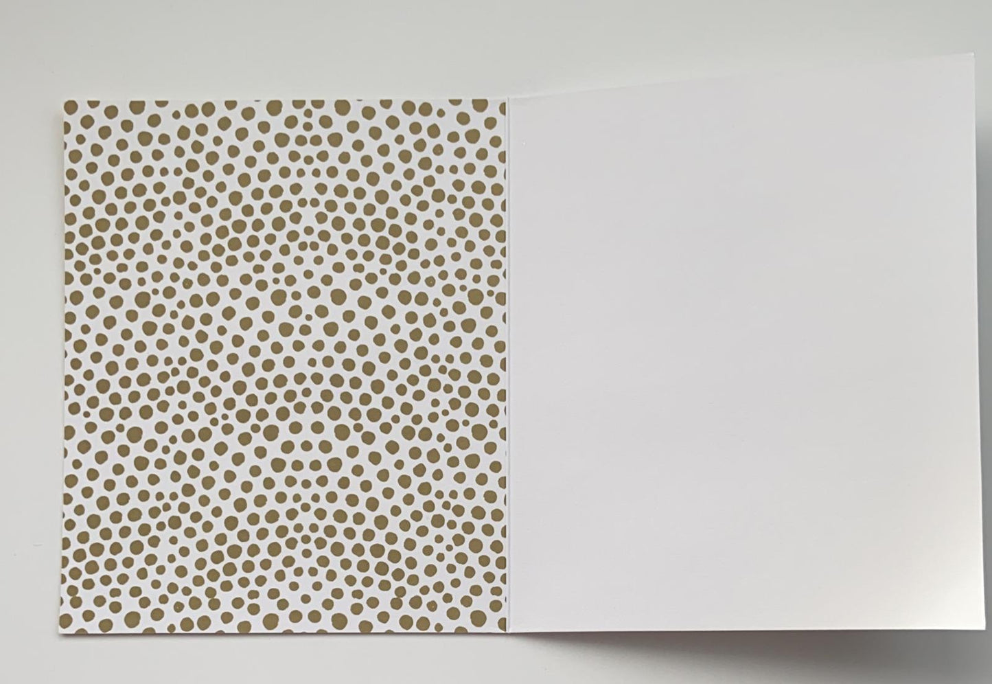 Ivory Gold Mother's Day Blank Card