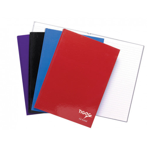 Pack of 5 Casebound A4 80 Sheet Notebooks