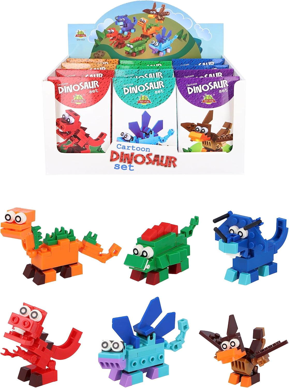 Single Dinosaur Block Kits