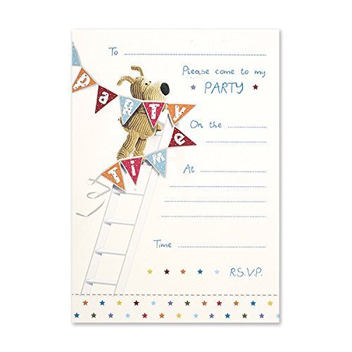 Boofle Party Invitations Pack of 20
