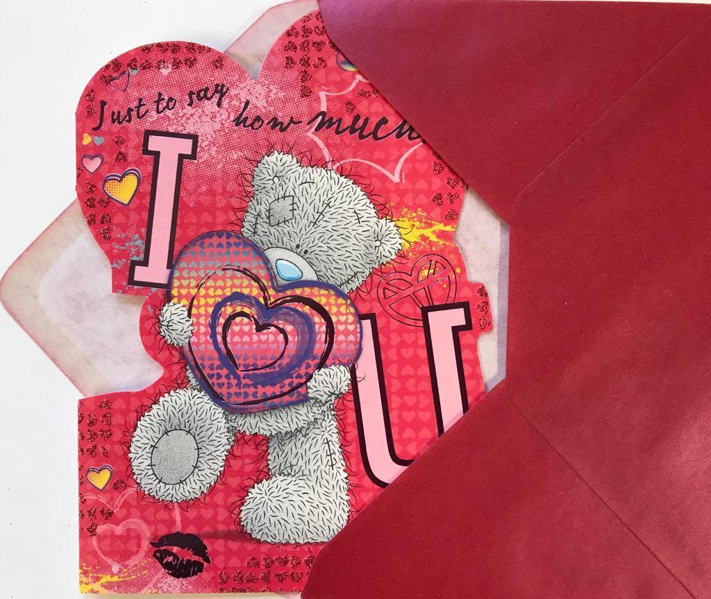 Me to You How Much Love You! Everyday Valentine's Day Card