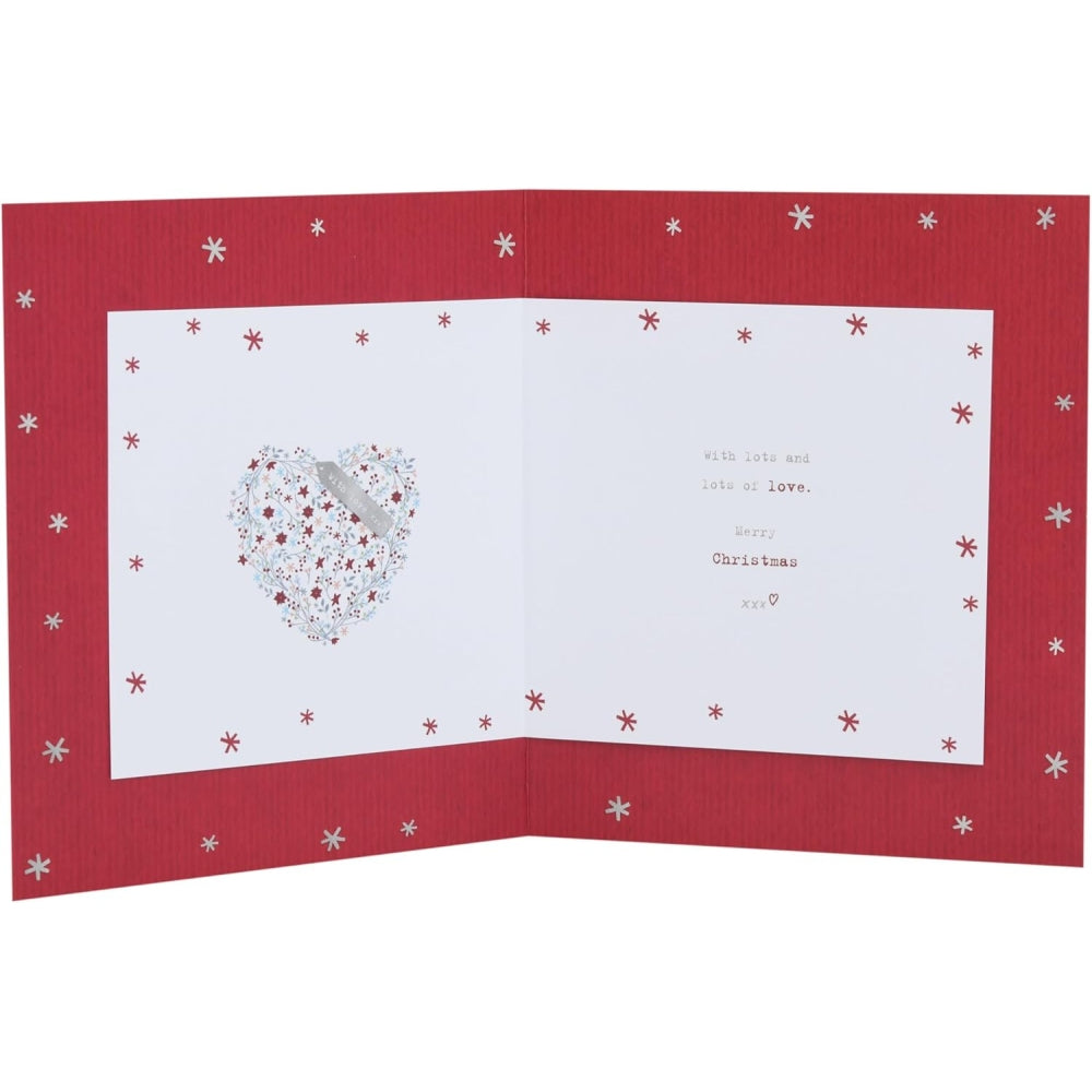 Boofle Inside Heart Girlfriend Christmas Card