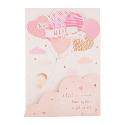 Hallmark Wife Valentine's Day Card 'Heart Might Burst'
