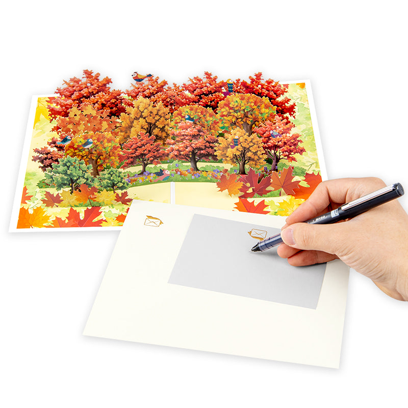 Majestic Maple Autumn 3D Pop Up Greeting Card