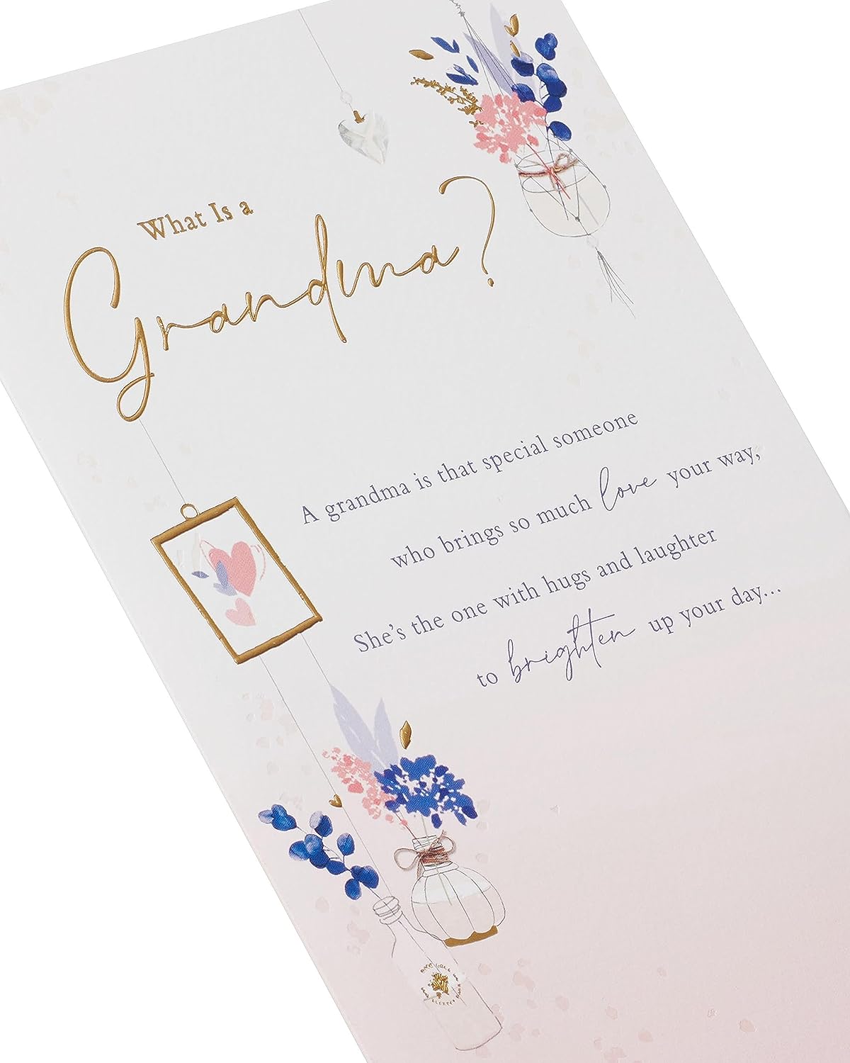 Sentimental Design Birthday Card for Grandma