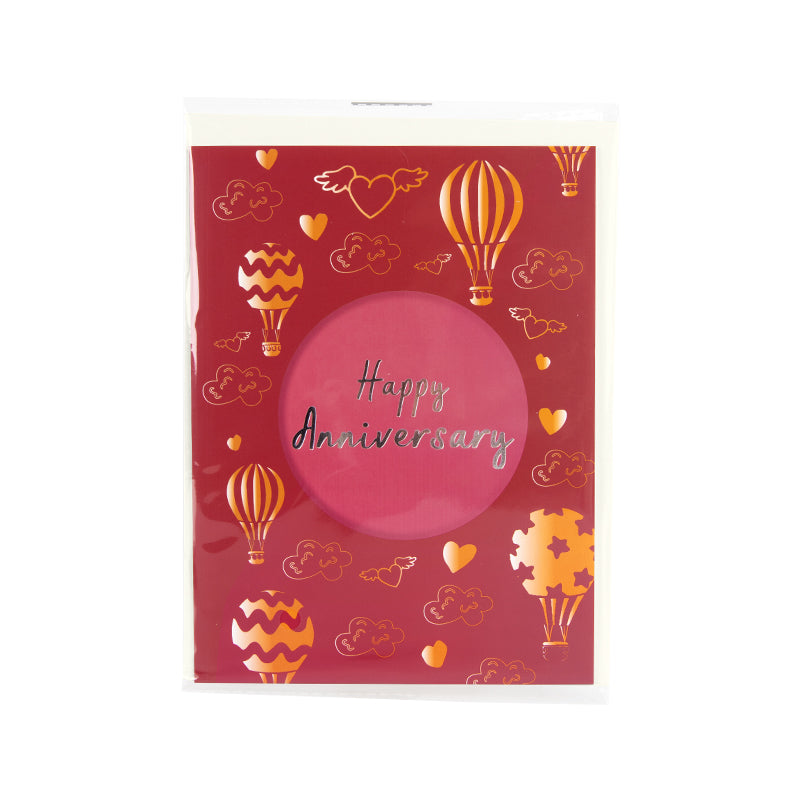 Ballooned With Joy 3D Pop Up Anniversary Card