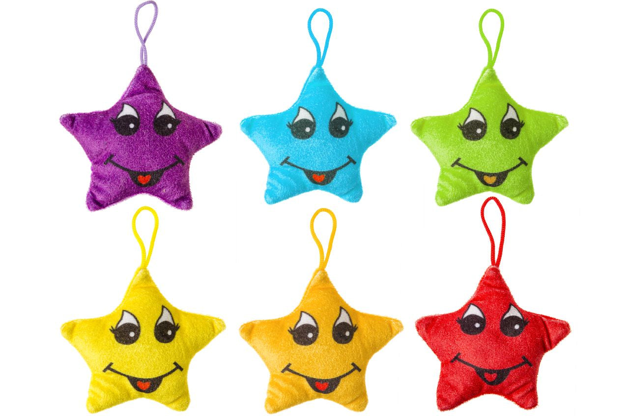 Single Solid Colour Star Plushie Cushion