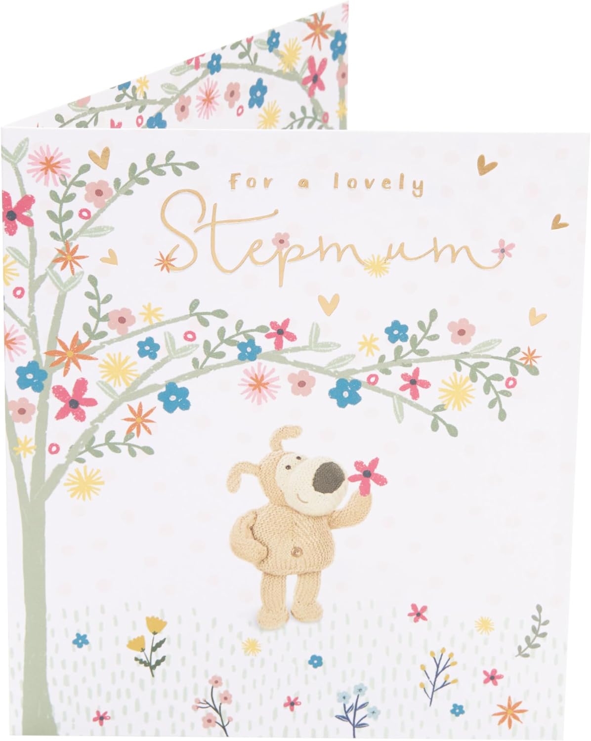 A Lovely Stepmum an Extra-Special Cute Boofle Mother’s Day Card