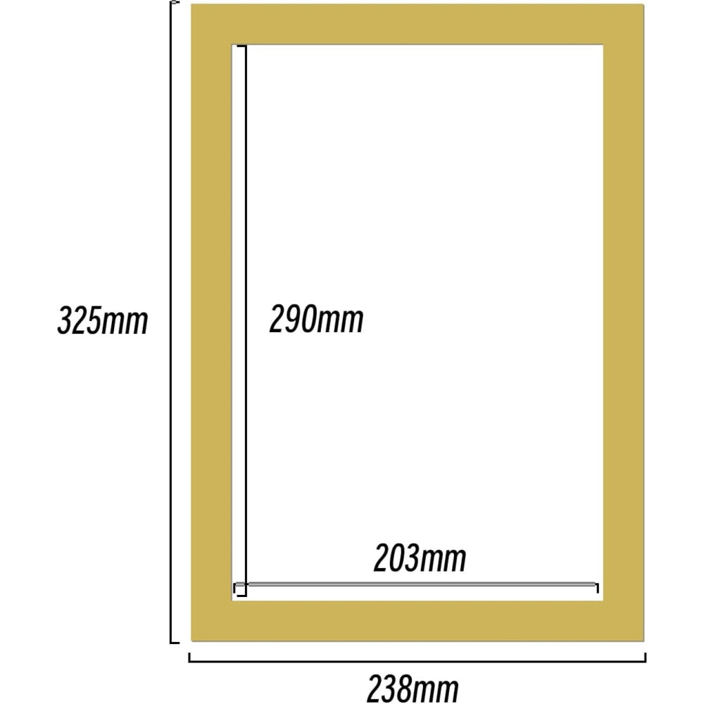 A4 Magnetic Sign Holder Display Board