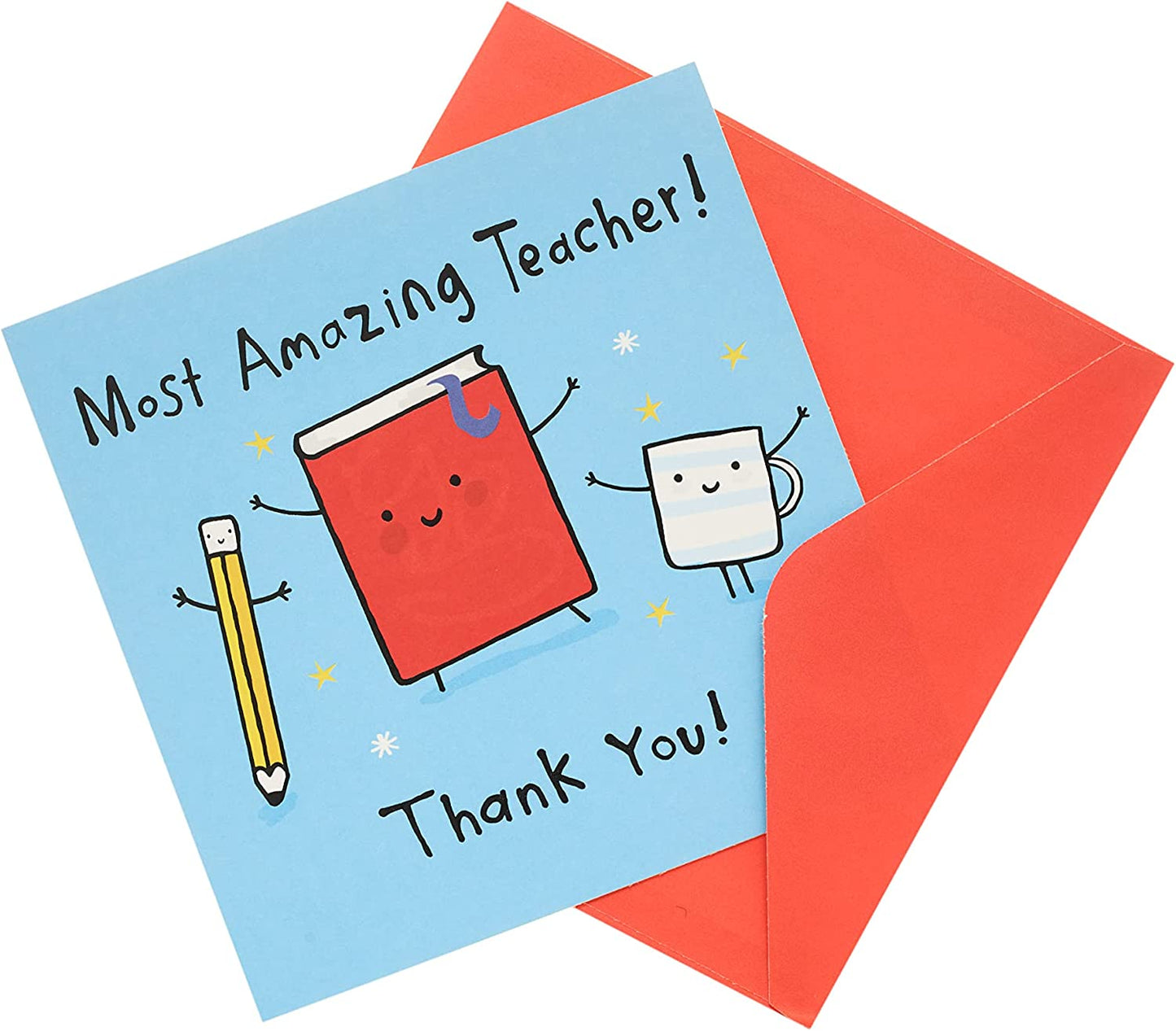 Most Amazing Teacher From Benny Range Thank You Teacher Card
