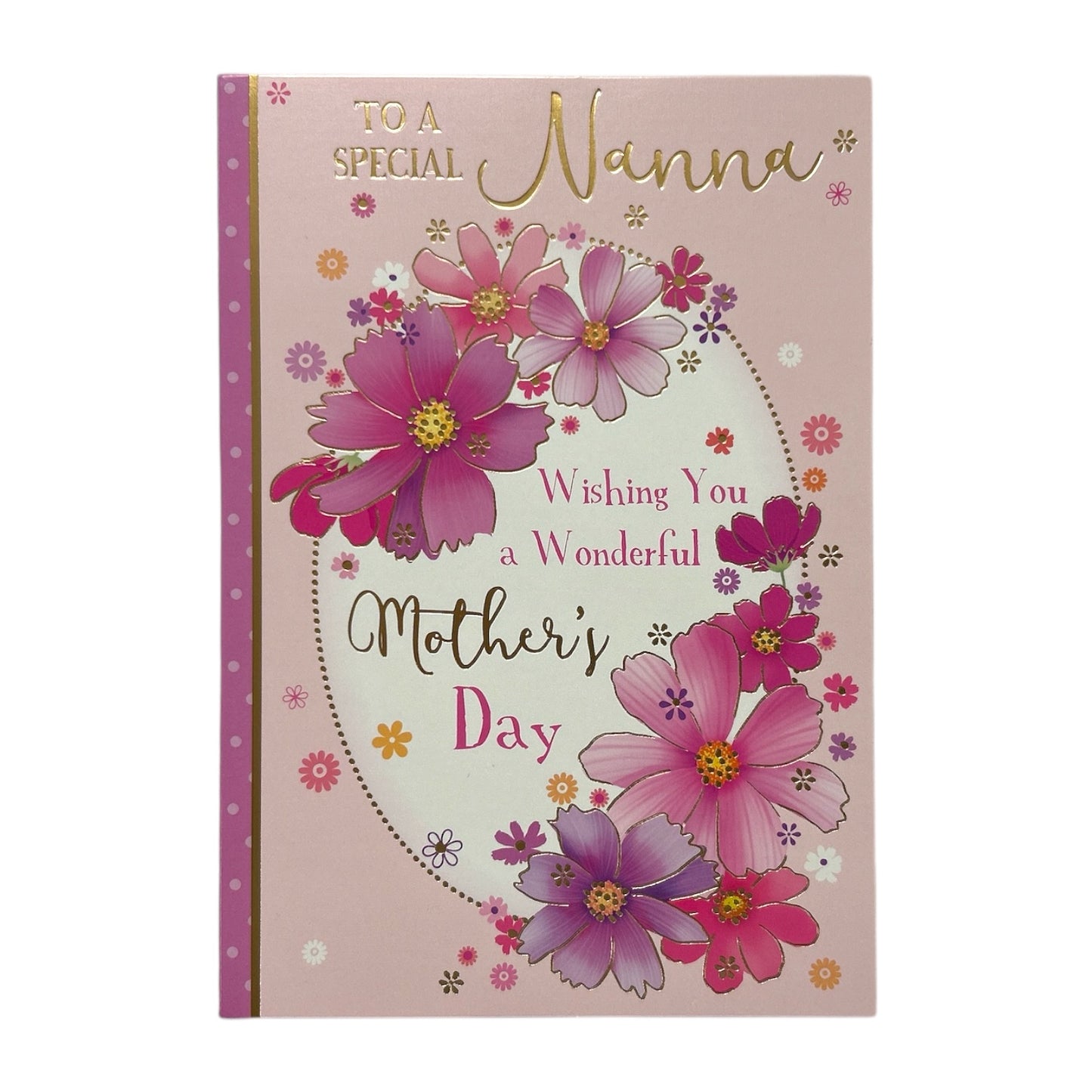 To A Special Nanna Pastel Flowers Design Mother's Day Card