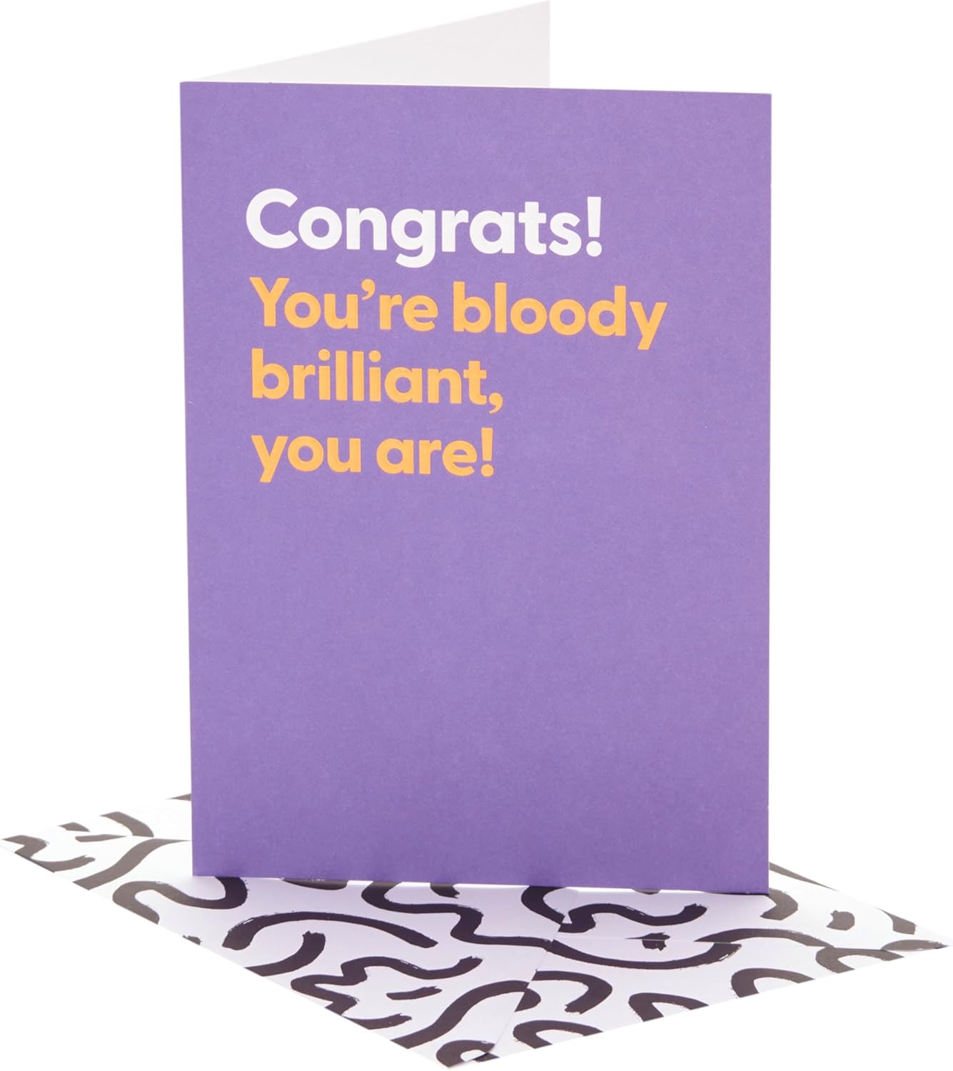 Funny Design Proud of You/Exam Results/New School/Graduation Congratulations Card