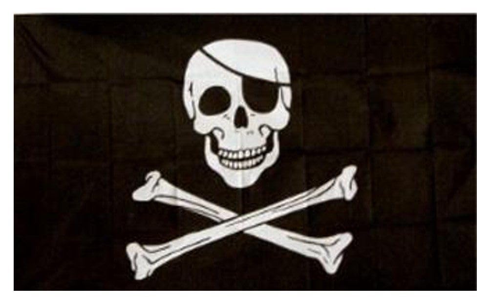 Jolly Roger Flag 5ft X 3ft