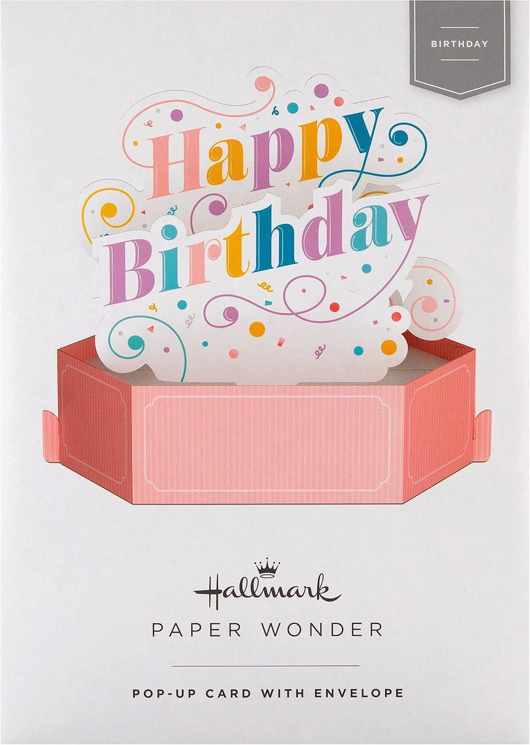 Paper Wonder 3D Pop-Up Colourful Banner Design Birthday Card