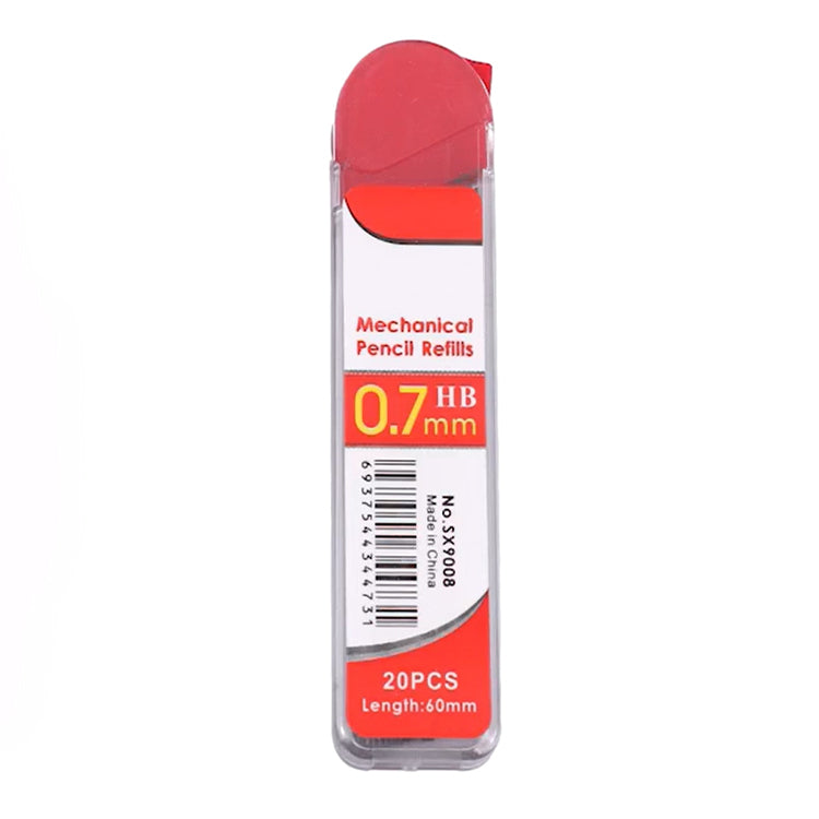 4 Sets of 0.7mm Pen-Style Mechanical Pencil and HB Lead Refills – Smooth Writing, Anti-Slip Grip