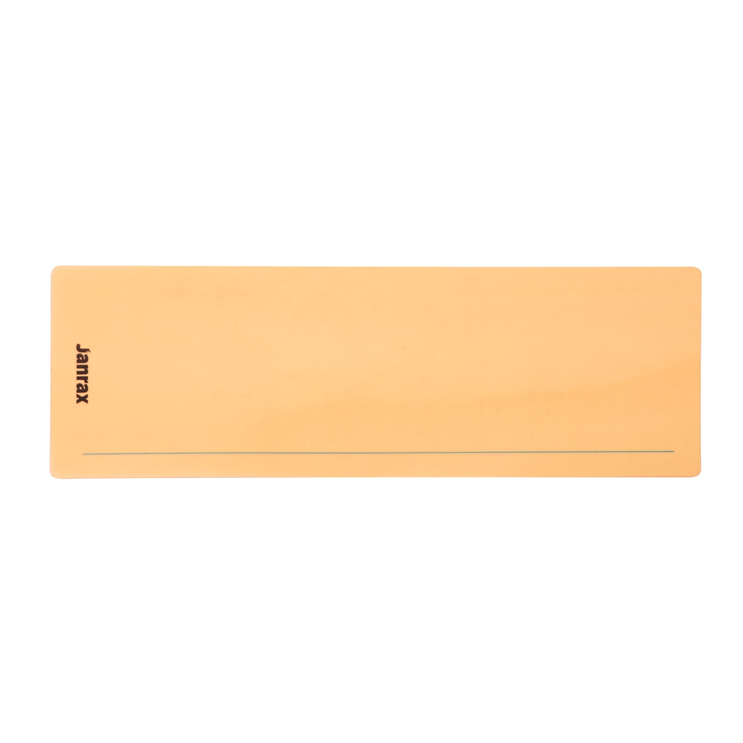 Pack of 24 Peach 210x80mm Dyslexia Overlay Reading Strips – PET Material, Rounded Corners
