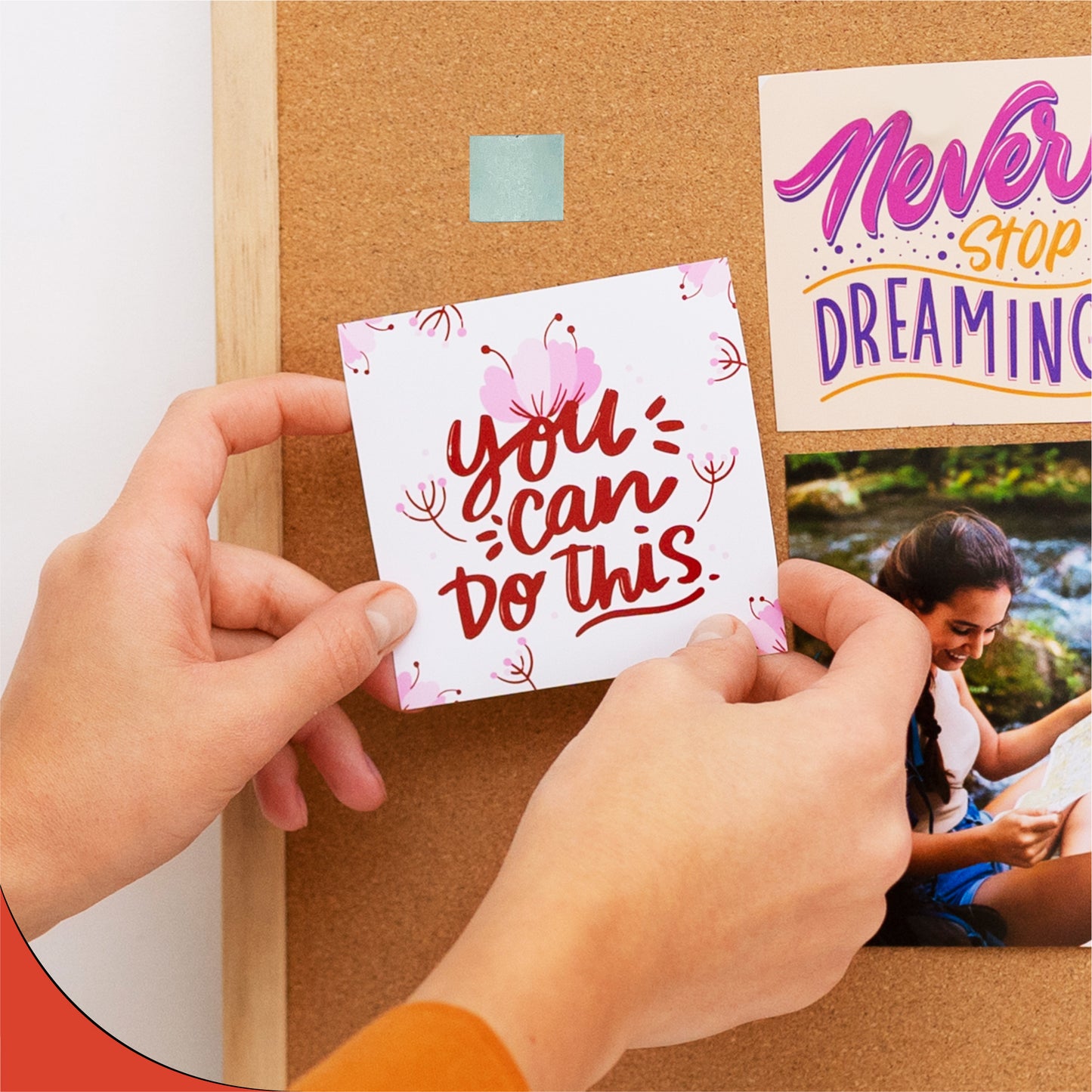 Pack of 1000 Janrax Mounting Squares - Double Sided Stickers