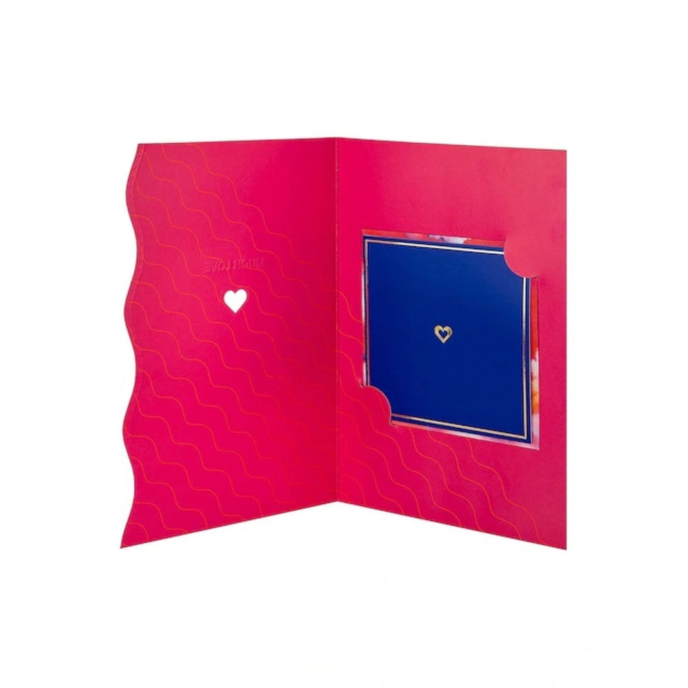 Red Premium 'Birthday Star' Card Vivid Aura