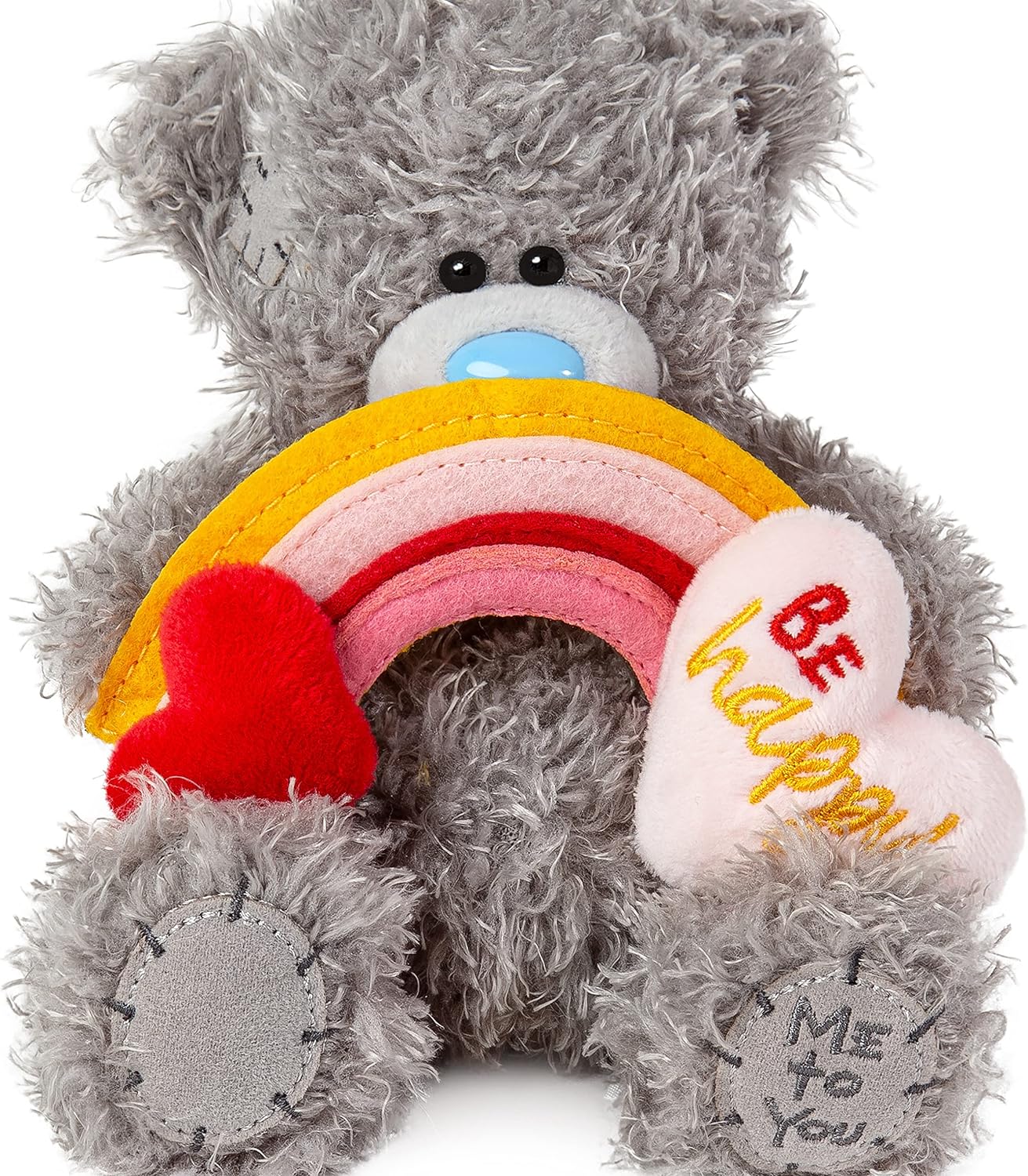 Me To You Bear Be Happy Rainbow Plush