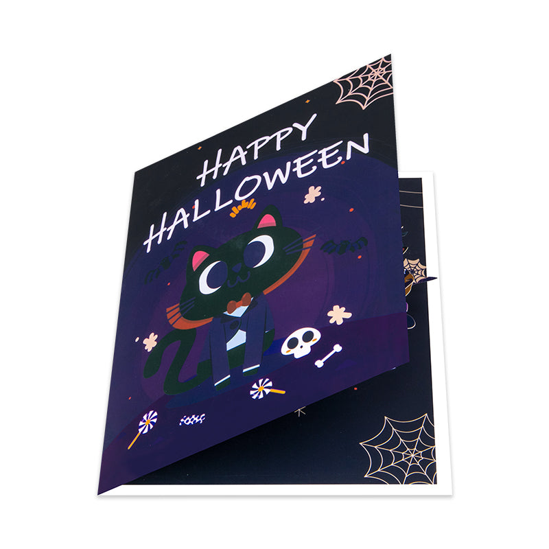 Spooky Squad Monster Animal 3D Pop Up Halloween Card
