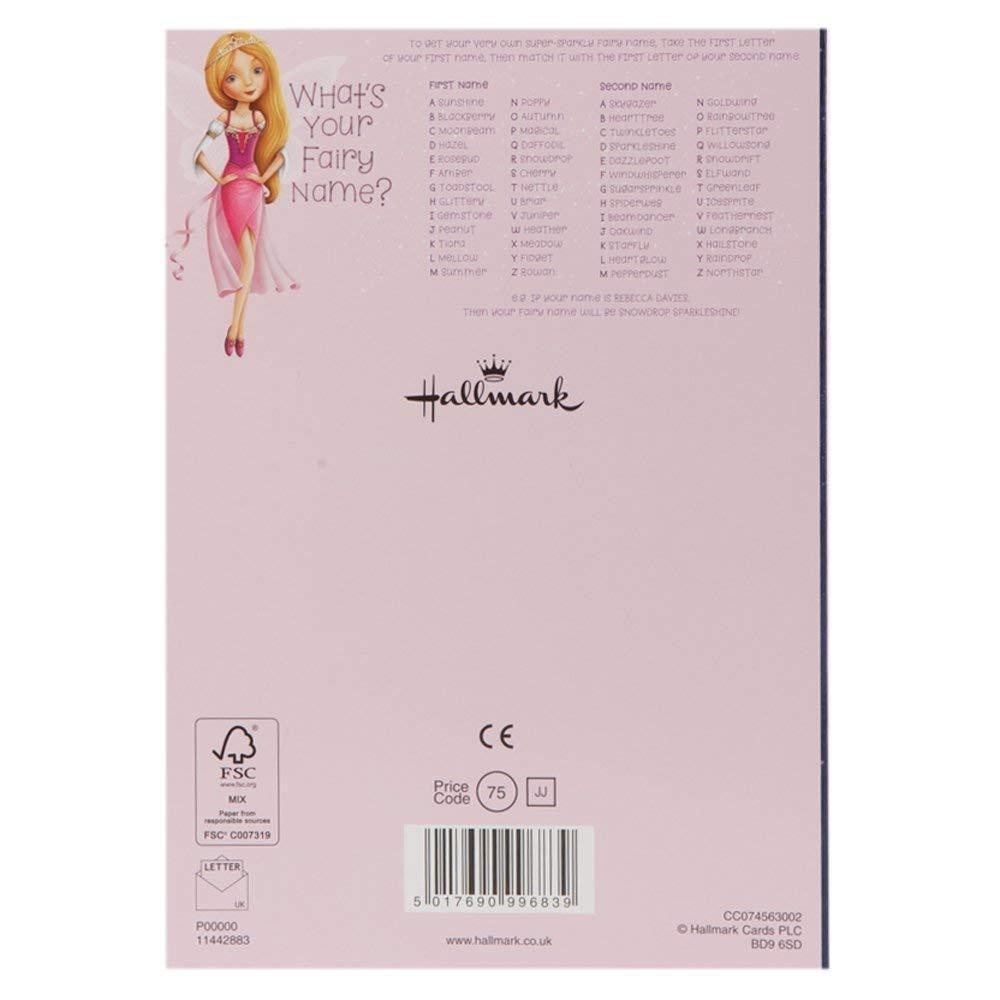 8th Birthday Card For Her 'With Fairy Stickers'