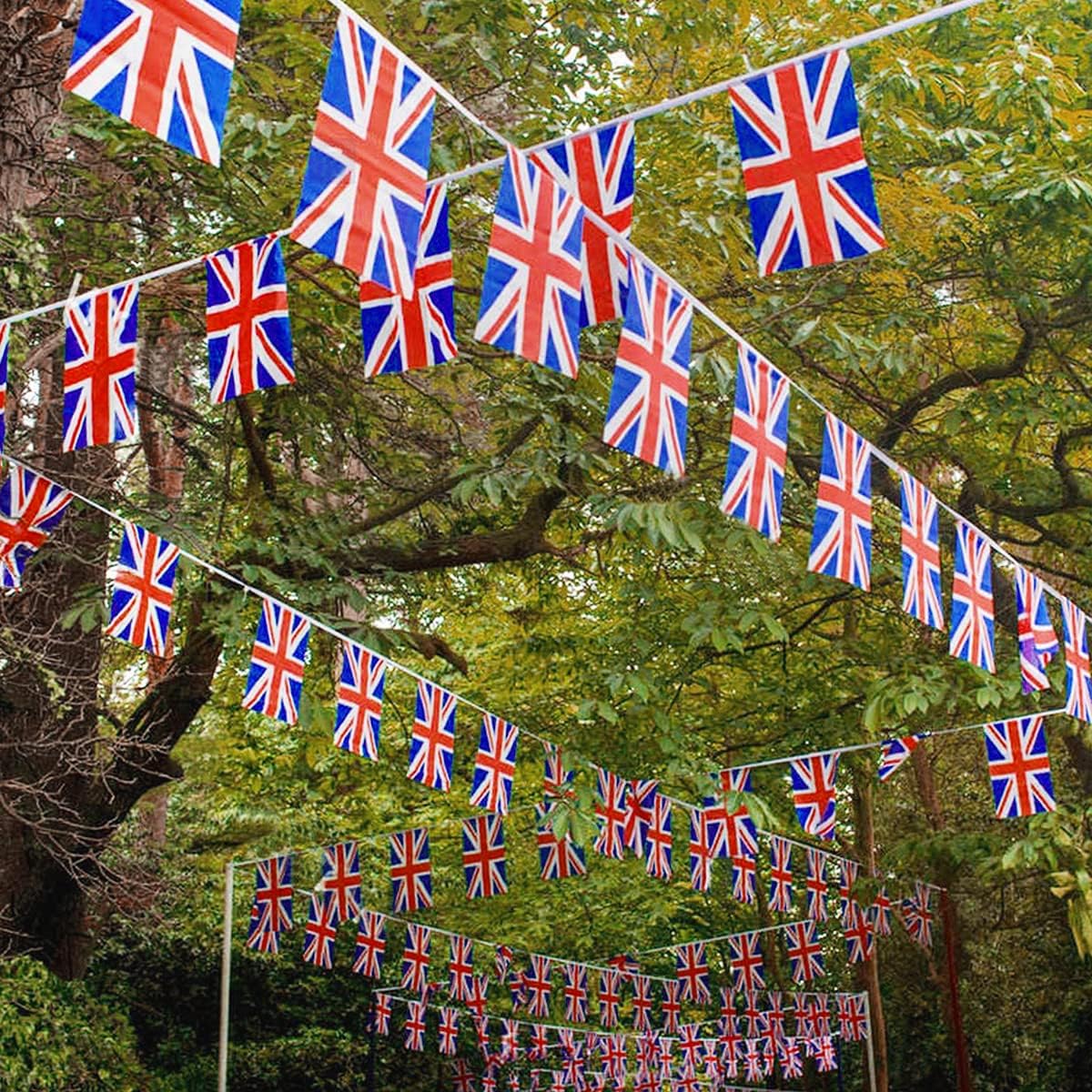 Union Jack Flags Bunting 10 Meter