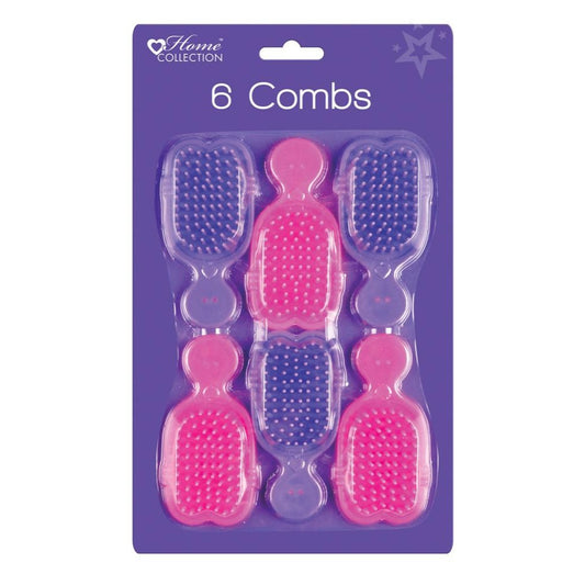 Pack of 6 Woodland Combs - Girls Party Bag Fillers