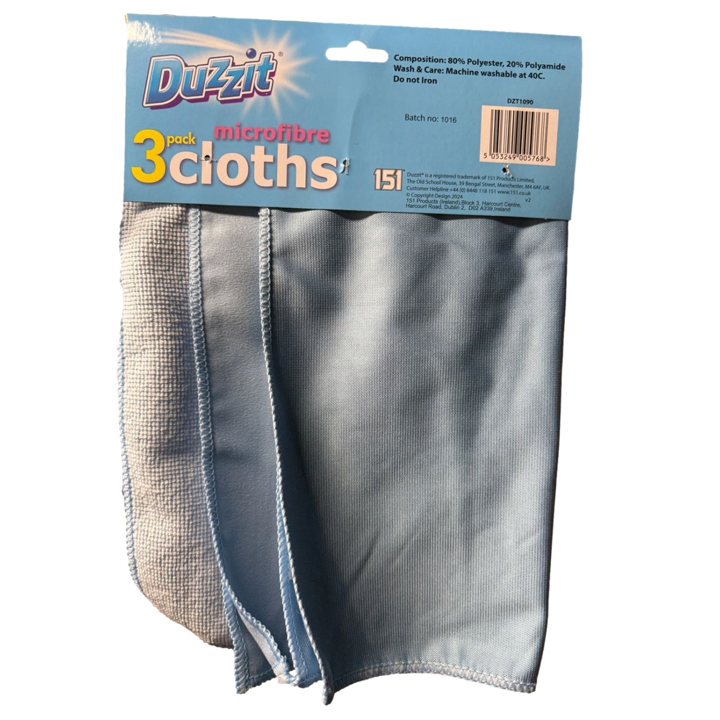Duzzit Cloth Microfibre 3 Pack (331450)