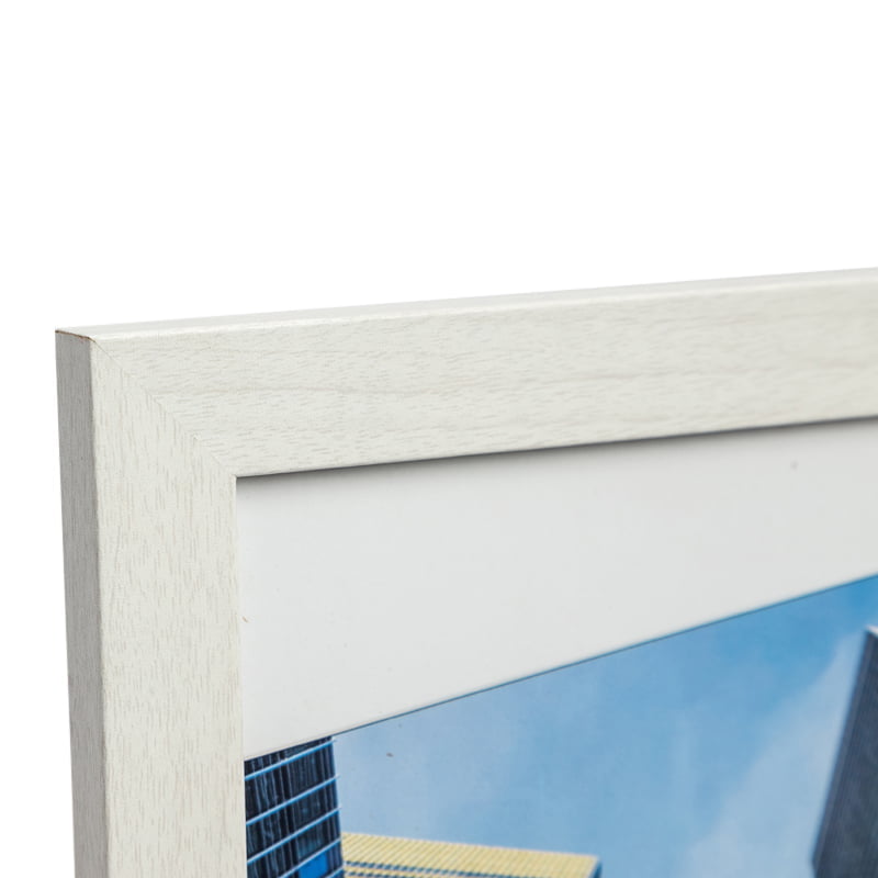 Pack of 6 Hampton BERGEN A3 White Picture Poster Photo Frames Plexi Non-Glass