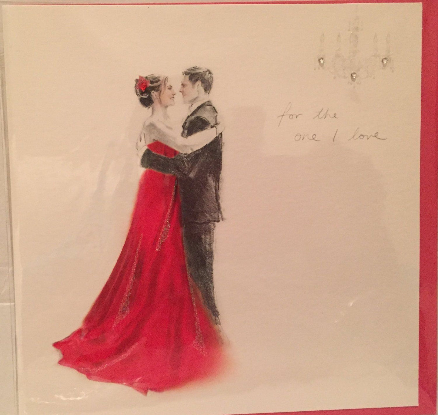 For The One I Love Camden Graphic Hand Made Valentine's Day Card