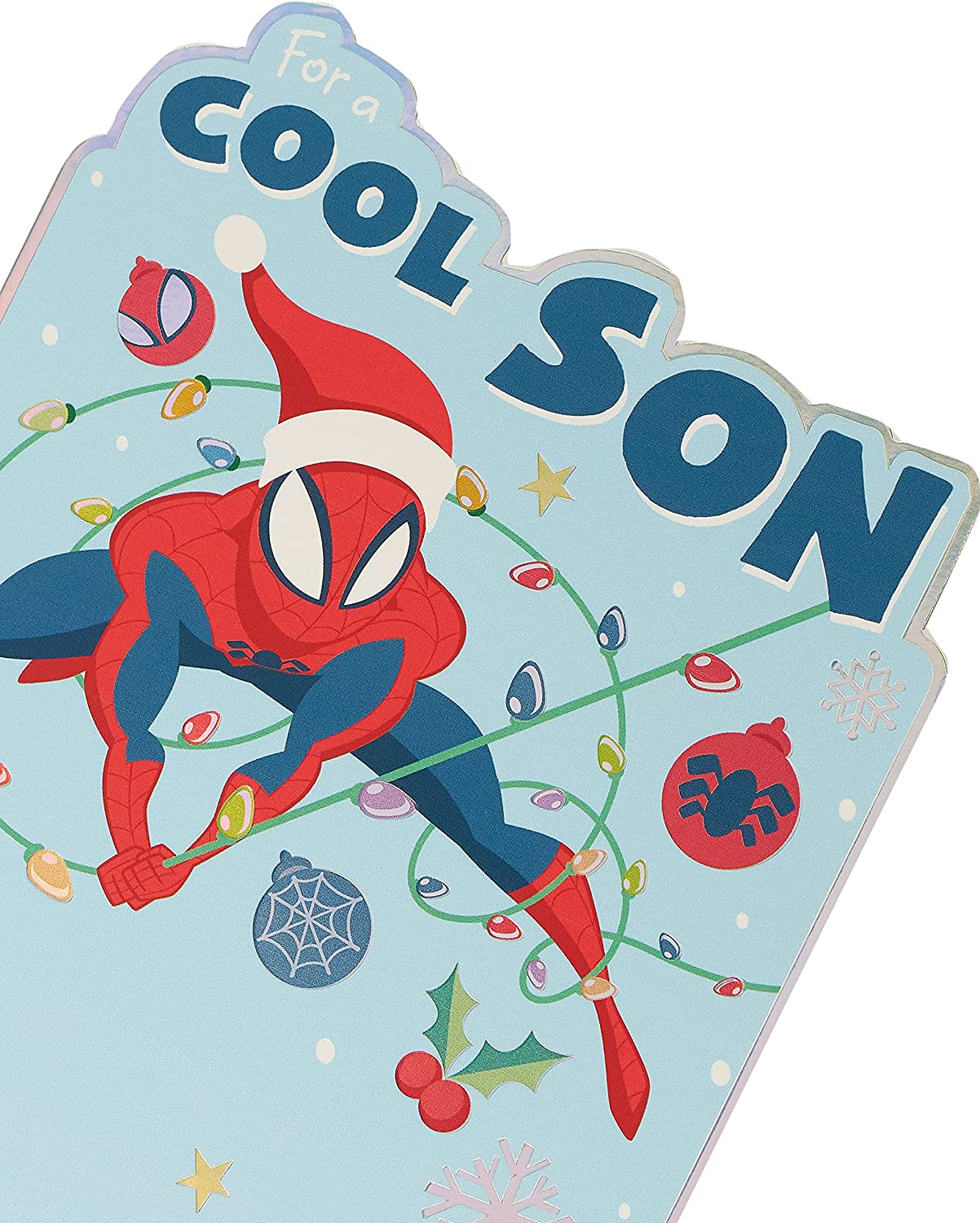 Marvel Spider-Man Cool Son Christmas Card