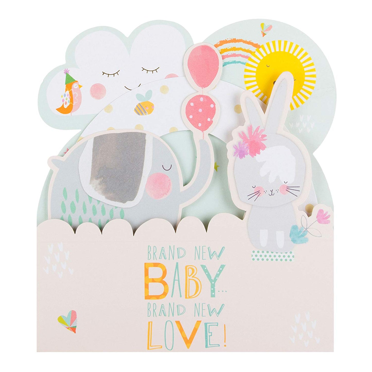 Hallmark New Baby Card "Pop Up" Medium