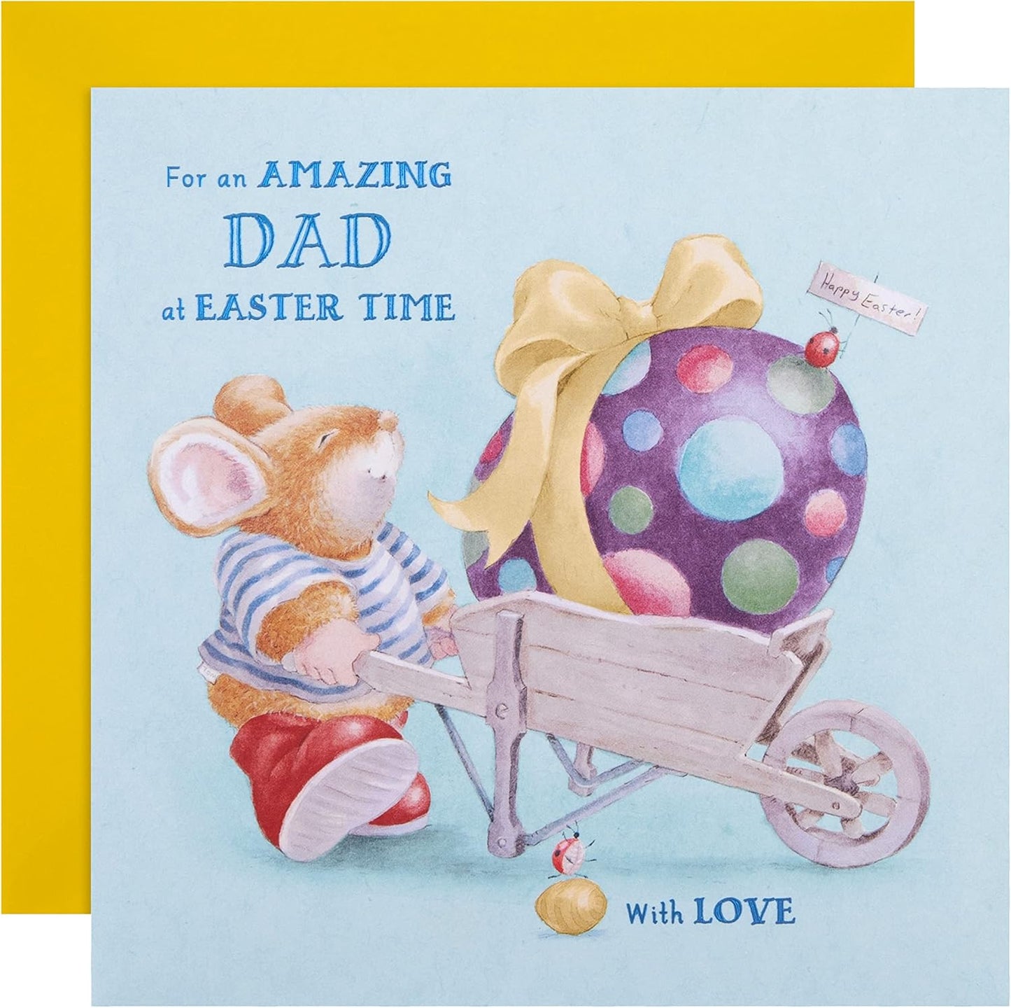 Cute Country Companions Design Dad Easter Card