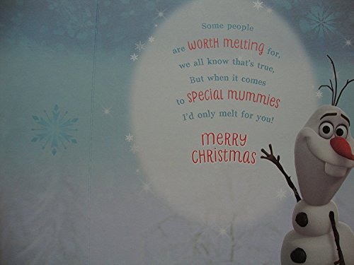 Cool Mummy From Your Boy Frozen Christmas Card