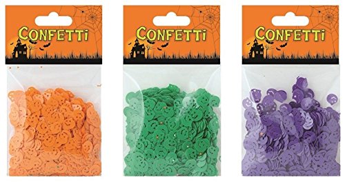 Halloween Confetti Pumpkins Party Bag Decoration Packets Arts Crafts
