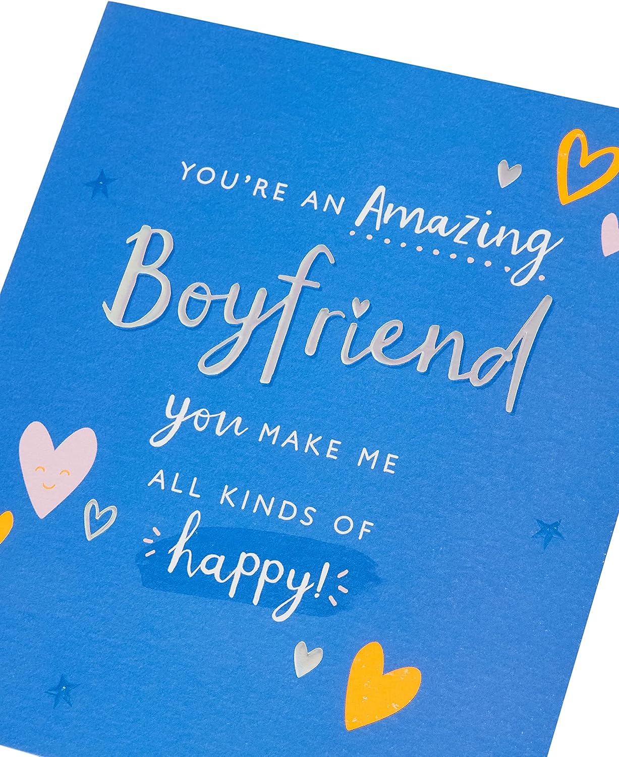 Sentimental Design Boyfriend Birthday Card