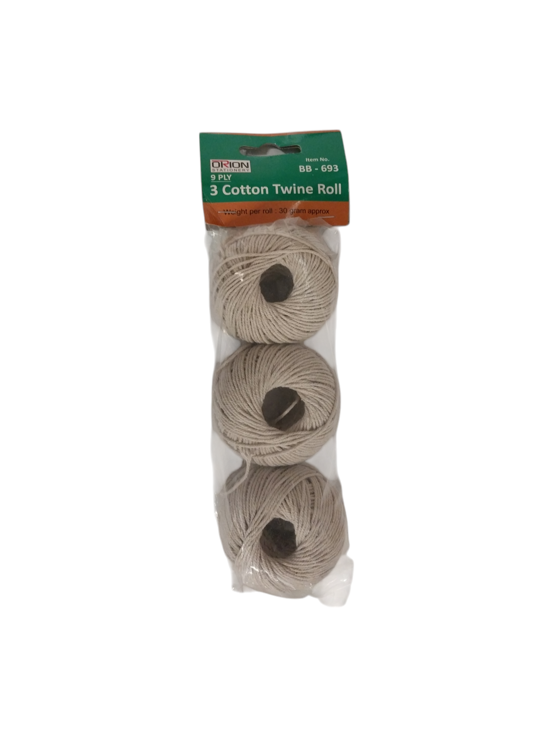 3 Cotton Twine Roll