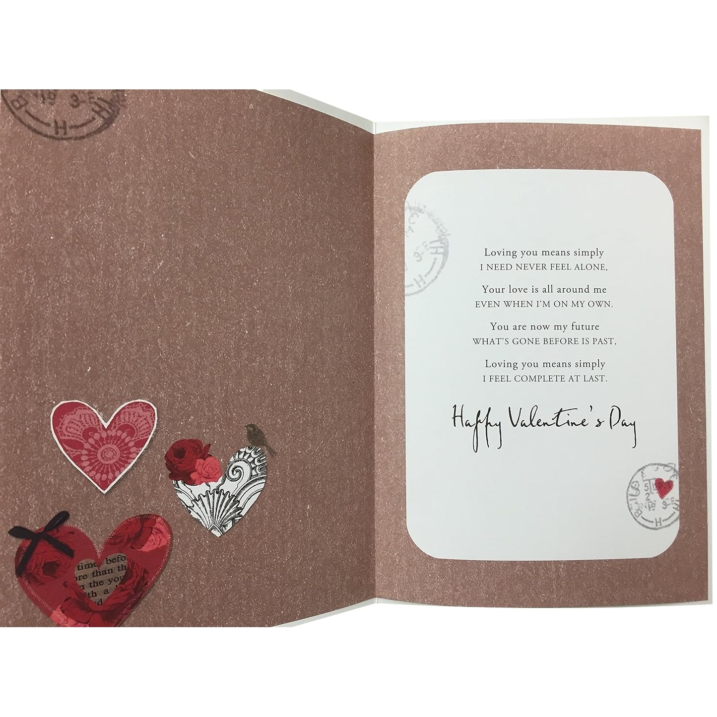 Wishing Well One I Love Red Foil Love Heart Valentine's Day Card