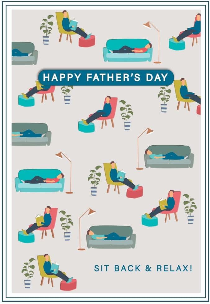 Sit & Relax Design Father's Day Card