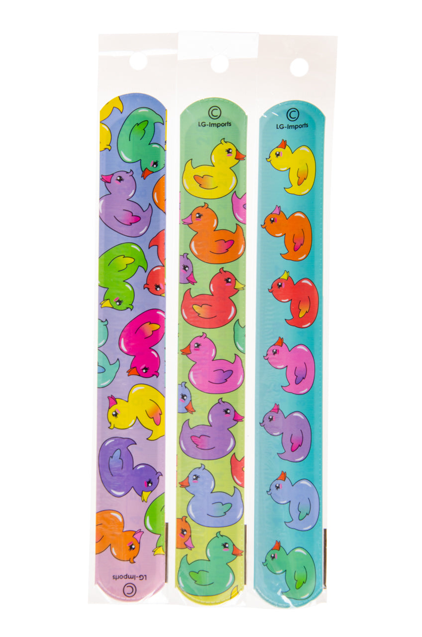 Pack of 12 Duck Snap Bracelets