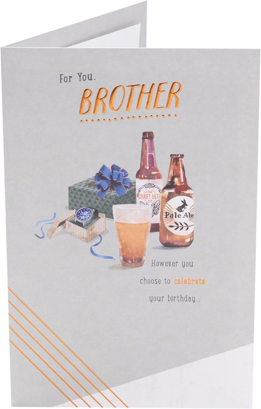 Gifts Design Brother Birthday Card
