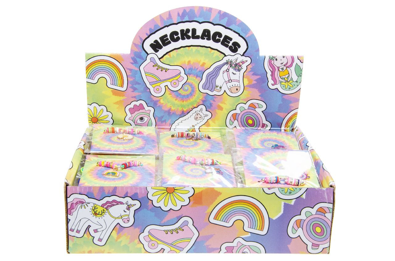 Pack of 12 Children's Necklace with Beads