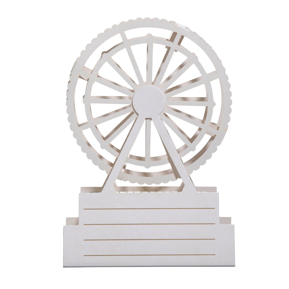 Premium 3D Ferris Wheel Greeting Card Paper Fables