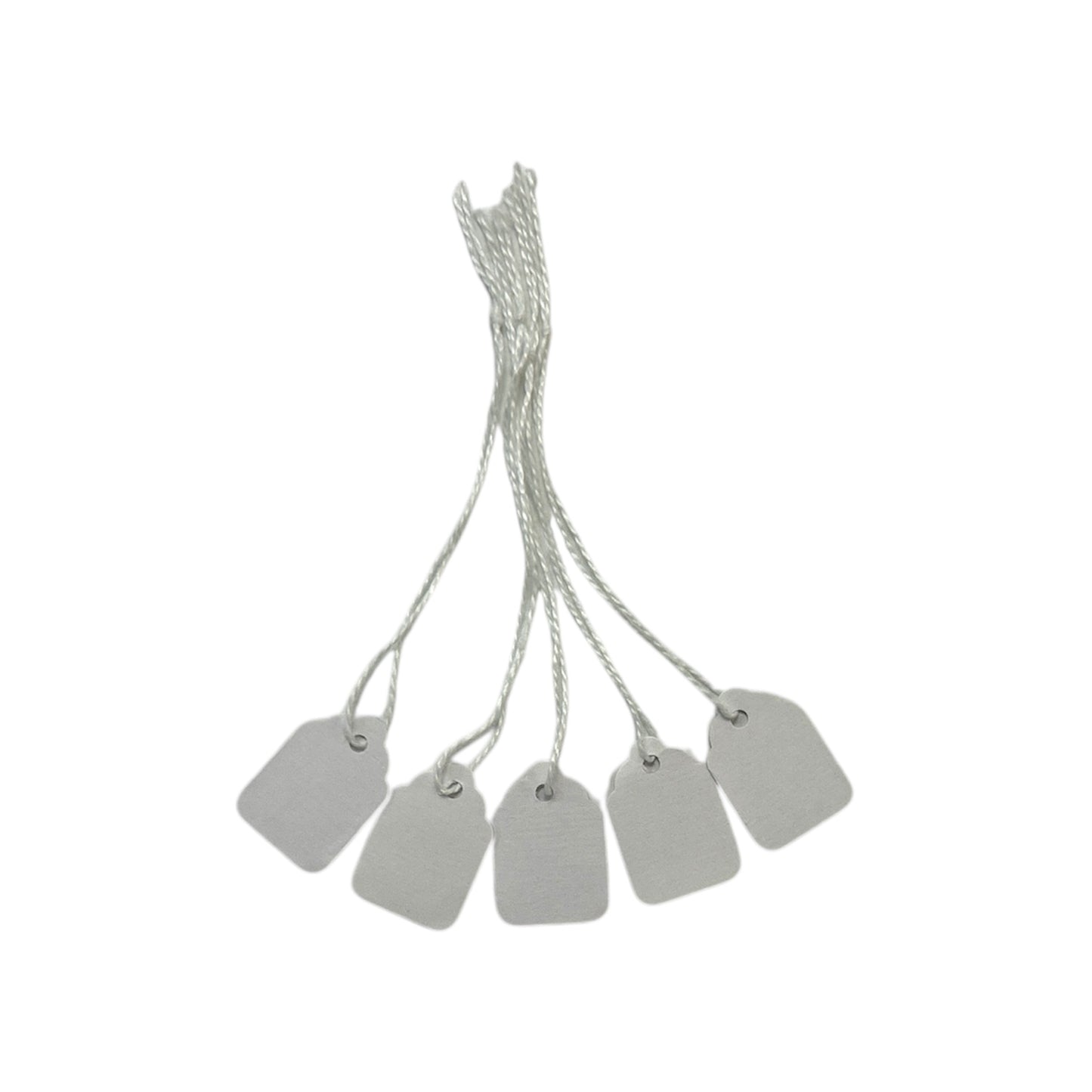 Box of 1000 White Merchandise Tags 29mm x 19mm