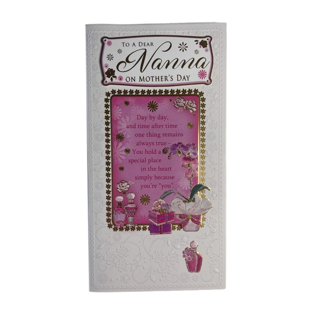 To Nanna Hold A Special Place In Heart Mother's Day Card