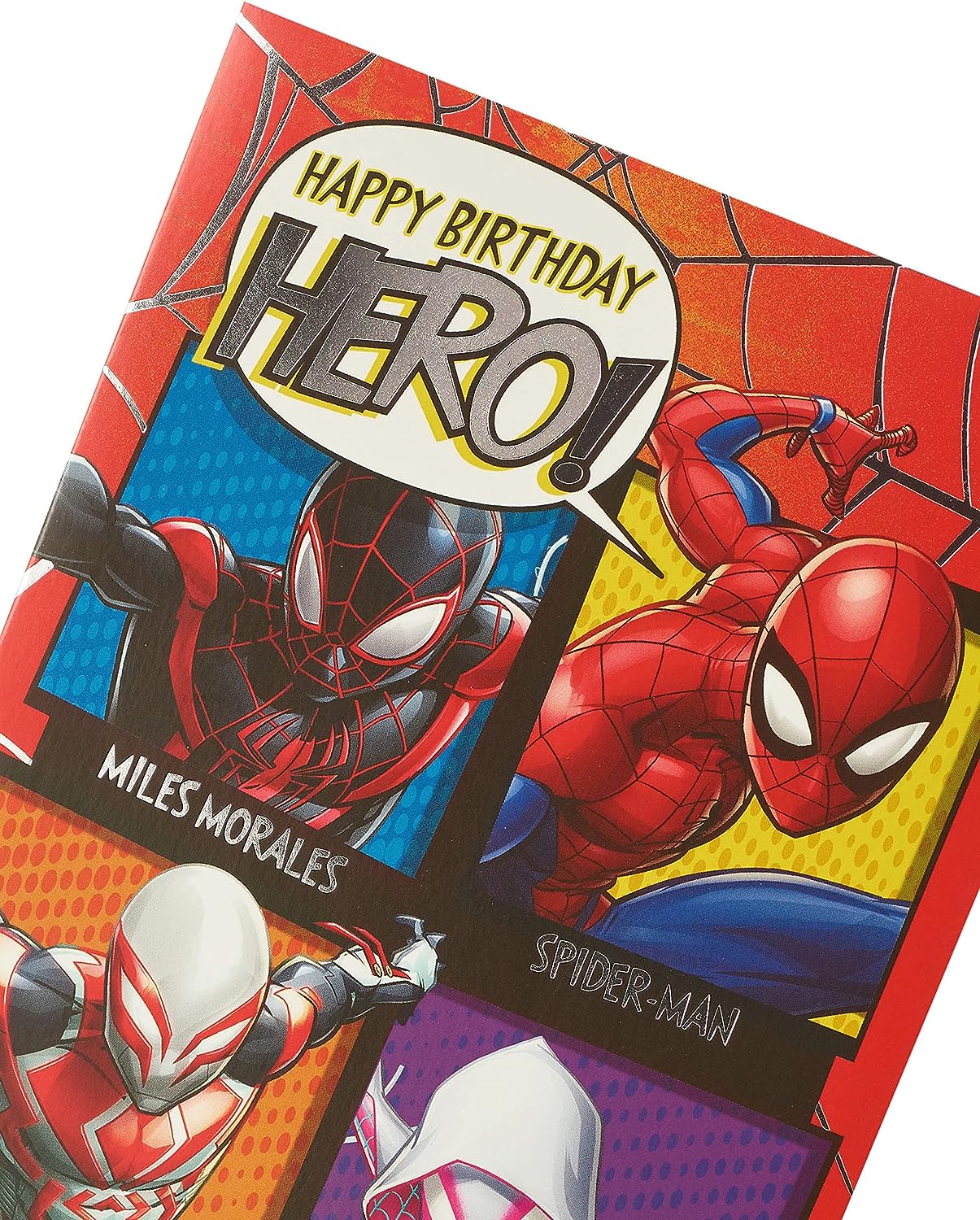 Marvel Hero Birthday Card
